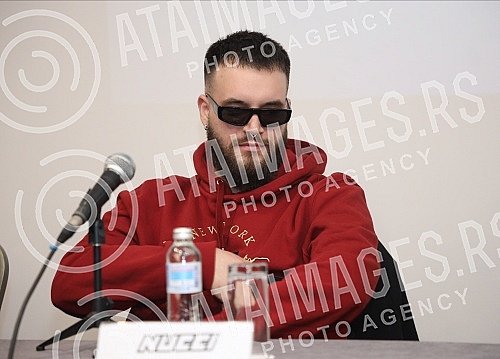 A press conference with well-known artists whose songs have millions of views on YouTube and TikTok Nucci, Sergej Pajic and Crni Cerak invited all artists, influencers and their fans to participate in #starfest and the public campaign against violenc A press conference with well-known artists whose songs have millions of views on YouTube and TikTok Nucci, Sergej Pajic and Crni Cerak invited all artists, influencers and their fans to participate in #starfest and the public campaign against violenc