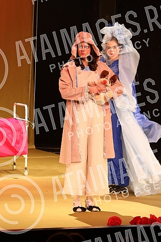 The premiere of the play 