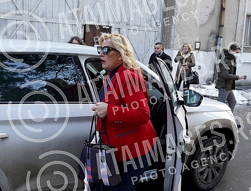 Shooting of Zvezda Granda held in Grand TV.Snimanje emisije Zvezde granda u tv studiju Grand televizije