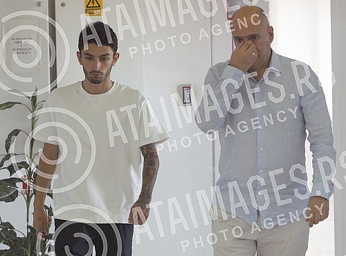 The promotion of the new player Irakli Azarovi was held in the premises of FC Crvena ZvezdaU prostorijama FK Crvena zvezda odrzana je promocija novog igraca Iraklija Azarova.