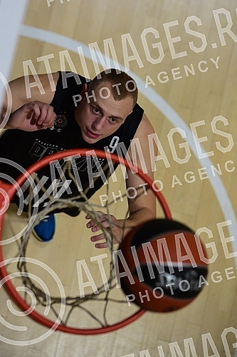 The open part of the training of the players of KK Partizan Mozzart Bet in the small hall of the Stark Arena and making statements before the trip to Berlin, where on Friday, October 7, the first match of this year's Euroleague season awaits them, ag The open part of the training of the players of KK Partizan Mozzart Bet in the small hall of the Stark Arena and making statements before the trip to Berlin, where on Friday, October 7, the first match of this year's Euroleague season awaits them, ag