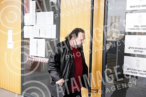 Actor Branko Vidakovic continues trial in Belgrade High Court on charges of unauthorized possession of drugs for personal use.U Visem sudu u Beogradu nastavljeno sudjenje glumcu Branku Vidakovicu povodom optuzbi za neovlasceno drzanje droge za licn