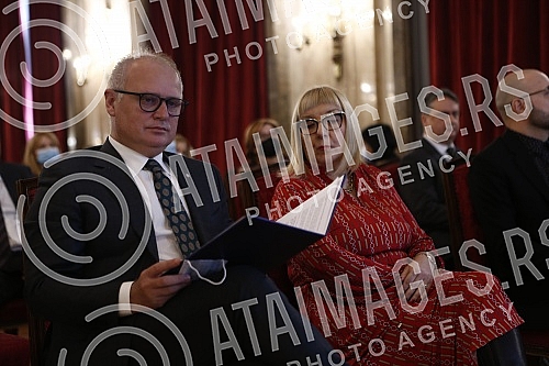The Belgrade Winner Award Ceremony for the best novel in 2021 was held in the Ceremonial Hall of the Belgrade City Assembly.Svecana dodela Nagrade 
