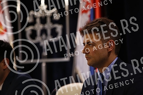 The press conference of the NBS Governor Jorgovanka Tabakovic on current developments in the financial sector was held at the National Bank of Serbia. U Narodnoj banci Srbije odrzana je konferencija za novinare guvernera NBS Jorgovanke Tabakovic o 