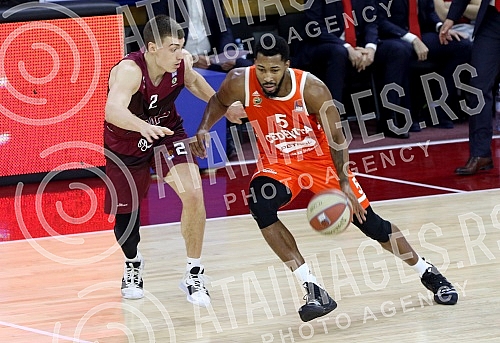 ABA League, 18th round FMP vs Cedevita Olimpija (Slovenia) held in FMP hall.18 kolo ABA lige izmedju KK FMP i KK Cedevita Olimpija odigrana u hali FMP.