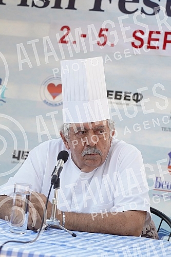 A press conference was held at Kalemegdan, near the Nebojsa Tower, at which the 