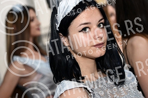 Fashion show - Fashion timeline Jelena Zlatkovic Velickovic held in the house of Djure Jaksica.Modna revija - Modni vremeplov Jelene Zlatkovic Velickovic odrzan u kuci Djure Jaksica.