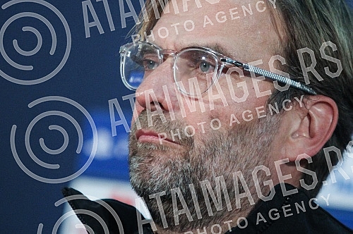 Press conference of Jurgen Klopp before the match of 4 rounds of Group C in the Champions League.Pres konferencija Jirgena Klopa pred utakmicu 4 kola grupe C u Ligi sampiona.