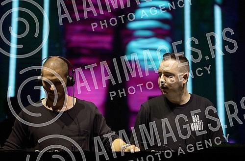 Divolly and Markward on the fourth, final day of the 2021 Exit Festival on the Main Stage.Divolly i Markward cetvrtog, poslednjeg dana Exit festivala 2021. na bini Main stage.