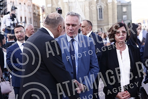 The state manifestation dedicated to the memory of all martyred and exiled Serbs on the occasion of the 27th anniversary of the military action Storm, this year was held in Novi Sad on Freedom Square.Drzavna manifestacija posvecena secanju na sve st