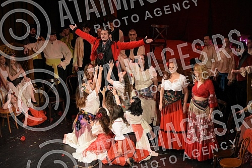 Georges Bizet's famous work, the opera Carmen, premiered at the National Theater in Nis under the baton of conductor Dejan Savic.
Cuveno delo Zorza Bizea, opera Karmen, premijerno je izvedena u Narodnom pozoristu Nis pod dirigentskom palicom Dejana Georges Bizet's famous work, the opera Carmen, premiered at the National Theater in Nis under the baton of conductor Dejan Savic.
Cuveno delo Zorza Bizea, opera Karmen, premijerno je izvedena u Narodnom pozoristu Nis pod dirigentskom palicom Dejana