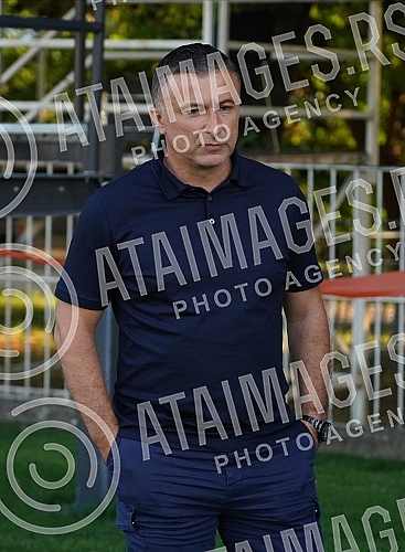 Promotion of the new head of the Cukaricki football club Dusan Kerkez and the first roll call of the team before the start of preparations for the upcoming 2022/23 season.Promocija novog sefa struke fudbalskog kluba Cukaricki Dusana Kerkeza i prva 