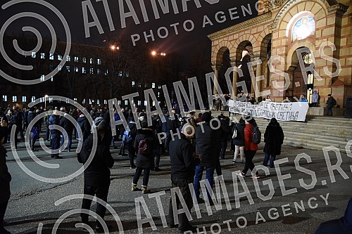 Support meeting for Serbs and the Serbian Orthodox Church in Montenegro in front of the Church of St. Mark organized by the Student Club of the Faculty of Law in Belgrade.
Skup podrske Srbima i SPC u Crnoj Gori ispred crkve Svetog Marka u organizaci Support meeting for Serbs and the Serbian Orthodox Church in Montenegro in front of the Church of St. Mark organized by the Student Club of the Faculty of Law in Belgrade.
Skup podrske Srbima i SPC u Crnoj Gori ispred crkve Svetog Marka u organizaci