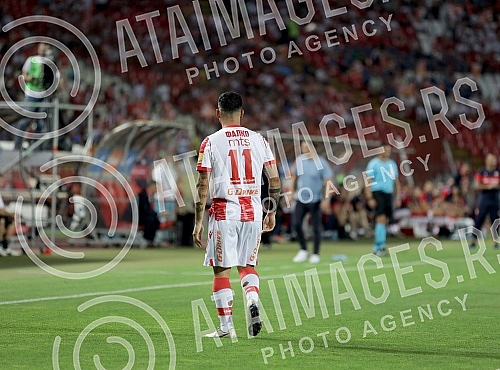 The rematch of the second round of qualifications for the Champions League between FC Red Star and FC Kairat is played at the Rajko Mitic Stadium.Revans utakmica drugog kola kvalifikacija za Ligu sampiona izmedju FK Crvene zvezde i FK Kairat igra s