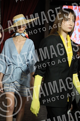 49th Belgrade Fashion Week - socially responsible fashion show What is your worldview? whose goal is to raise public awareness about eye and retinal diseases that lead to visual disturbances, but also about the importance of ophthalmic preventive exa