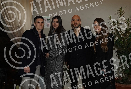 Singer Katarina Grujic and football player Marko Gobeljic became the parents of daughter Katja yesterday, and on that happy occasion, a celebration was held tonight at the Topciderac restaurant. Singer Katarina Grujic and football player Marko Gobeljic became the parents of daughter Katja yesterday, and on that happy occasion, a celebration was held tonight at the Topciderac restaurant.