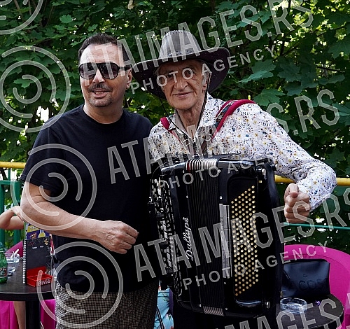 Promotion of the new video of accordionist Mirko Kodic Promotion of the new video of accordionist Mirko Kodic