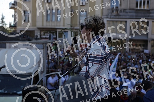 In front of the House of the National Assembly, a protest of several non-governmental organizations began, entitled 