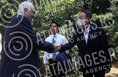 The Olympic Committee of Serbia and Toyota Serbia organized a press conference on the occasion of the presentation of the Letter of Welcome to Japan to the Olympic Team of Serbia by the President of Toyota Adria,  Kensuke Tsuchiya.Olimpijski komite