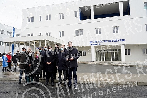 In Krusevac, in the presence of the President of Serbia, Aleksandar Vucic, a new kovid hospital was opened, with a capacity of 500 places, which will contribute to the strengthening of the health system in the fight against the corona virus.U Kruse