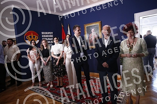 The movement for the renewal of the Kingdom of Serbia by Vojislav Mihailovic marked the party's Patron saint day - Vidovdan.Pokret obnove Kraljevine Srbije Vojislava Mihailovica obelezio je stranacku Slavu - Vidovdan