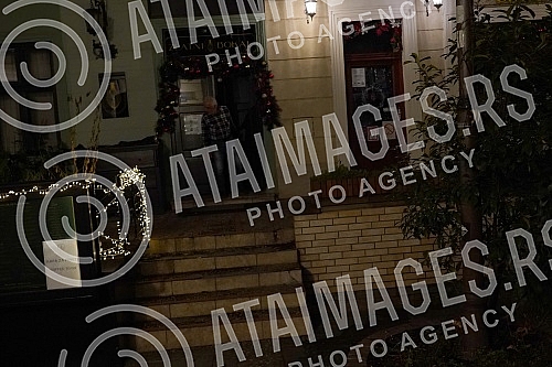 Empty Skadarlija, famous bohemian quarter in the heart of Belgrade, due to canceled New Year's EvePrazna Skadarlija, cuvene boemska cetvrt u srcu Beograda,  zbog otkazanog doceka Nove godine.