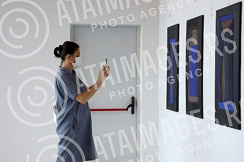 The collective exhibition of sculptures 