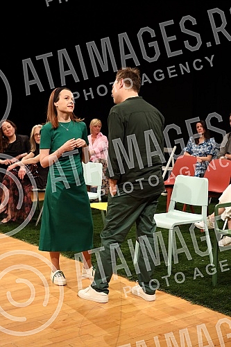 The premiere of the duo of the play 