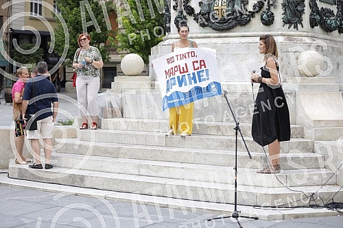 The Association for the Protection of Constitutionality and Legality has organized rallies throughout Serbia and around the world in support of the locals in the Jadra and Loznica valleys who face Rio Tinto on a daily basis.Udruzenje za zastitu ust