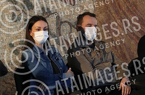 A press conference on the occasion of the premiere of the play 