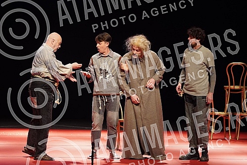 The premiere of the play