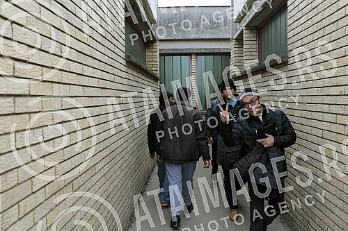 Refugees camp Adasevci near border with Croatia.Izbeglice u kampu Adasevci, na granici sa Hrvatskom.