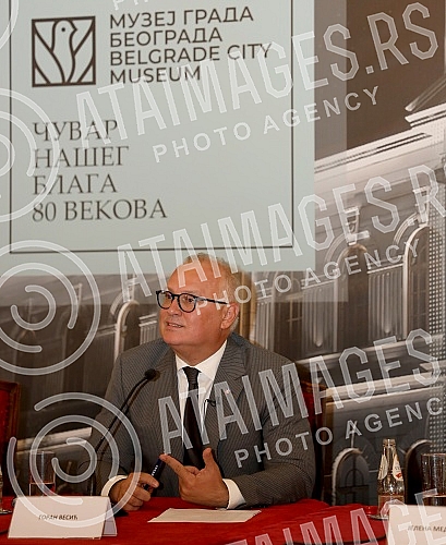 The Museum of the City of Belgrade will finally get its building in Resavska 40b, which will house 8,000 years of Belgrade's history on as many as 17,000 square meters, and on that occasion a press conference was held in the ceremonial hall of the Be