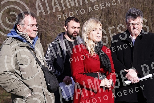 The press conference of the Democratic Party and the Eco-Pancevacki rit association was held on Pancevacki put, and the topic of the conference was the question of whether and to what extent the flora and fauna on the left bank of the Danube are enda