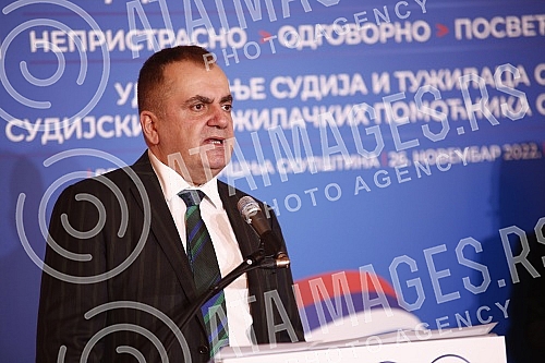 Regular annual assembly on the occasion of marking 10 years since the founding of the Association of Judges and Prosecutors of Serbia and the Association of Judges and Prosecutors' Assistants.Redovna godisnja skupstina povodom obelezavanja 10 godin