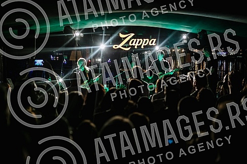 Rock musician - composer, singer, guitarist, songwriter Nikola Vranjkovic held a concert on the stage of the Zappa Barka, where he premiered songs from the latest mini-album 