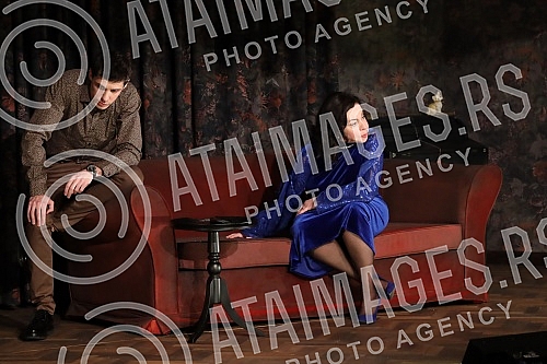 The premiere of the play The premiere of the play