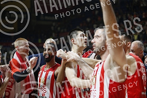 The third match of the semifinal series of the ABA League playoffs between KK Crvena zvezda mts and KK Cedevita Olimpija took place in the Aleksandar Nikolic Hall.