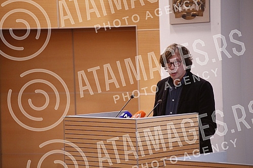 Public debate on the topic of the demolition of the Old Sava Bridge and the issue of traffic collapse in Belgrade.Javna rasprava na temu rusenja Starog savskog mosta i pitanja saobracajnog kolapsa u Beogradu. 