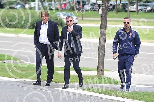 On its way through numerous countries of the world, the FIFA World Cupâ¢ Trophy Tour by Coca-Cola is staying in Belgrade, and on that occasion a press conference was organized in the BelExpo center with the presence of world and domestic football le