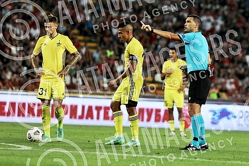 The first match of the third round of qualifications for the Champions League between FC Red Star and FC Seriff was played at the Rajko Mitic Stadium.Prva utakmica treceg kola kvalifikacija za Ligu sampiona izmedju FK Crvene zvezde i FK Serifa odig