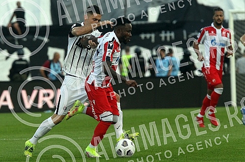 The match of the ninth round of the Linglong Tire Super League of Serbia between FK Partizan and FK Crvena zvezda was played at the Partizan stadium.Utakmica devetog  kola Linglong Tire Super liga Srbije izmedju FK Partizan i FK Crvena zvezda odigr