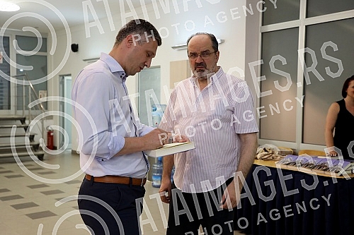 Promotion of Bosko Obradovic's new book 