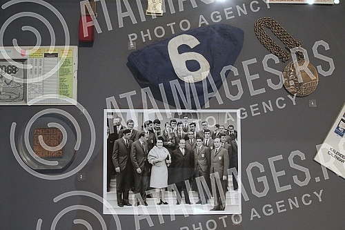 The President of the National assembly of the Republic of Serbia, Ivica Dacic, visited the exhibition 