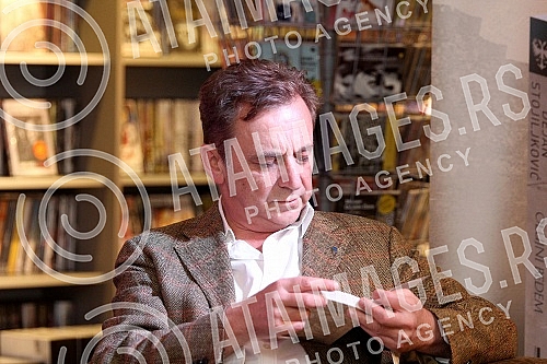 Promotion of new book 