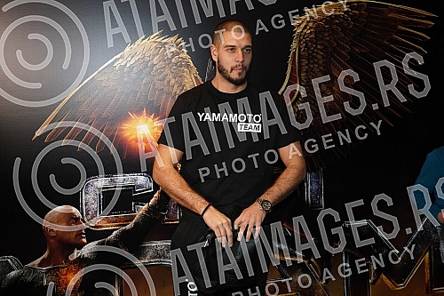 Reality show participants David and Dejan Dragojevic came to the preview of the new DC Comics movie Black Adam at the CineStar cinema in Ada Mall. Reality show participants David and Dejan Dragojevic came to the preview of the new DC Comics movie Black Adam at the CineStar cinema in Ada Mall.