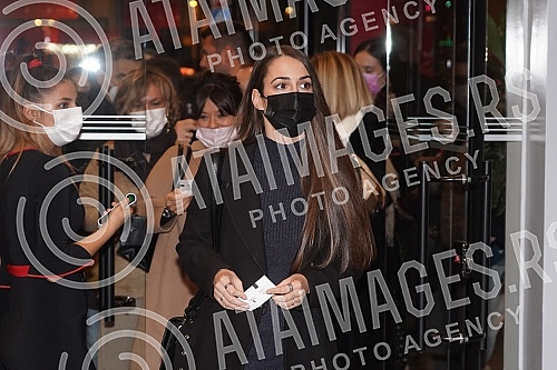 The premiere of the play 