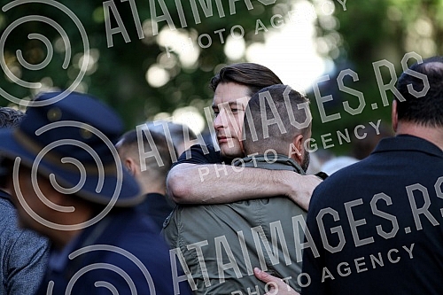 Burial - the cremation of the Serbian actor Predrag Ejdus held at the New Cemetery.Sahrana - kremacija srpskog glumca Predraga Ejdusa odrzana na Novom groblju.