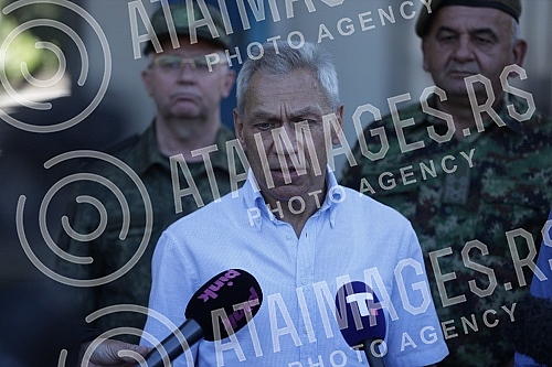 Deputy Prime Minister and Minister of Defense Nebojsa Stefanovic, Chief of General Staff of the Serbian Army General Milan Mojsilovic, Ambassador of the Russian Federation Aleksandar Bocan-Kharcenko and Defense Envoy Major General Aleksandar Zincenko