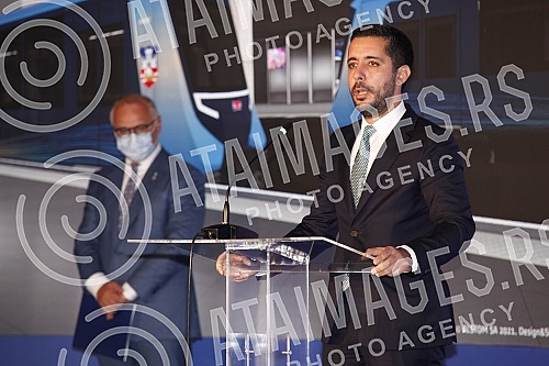 The contractual agreement for the Project of infrastructure construction and filling of the plateau for the metro depot in Makisko polje in Belgrade was signed in the ceremonial hall of the Old Palace.Ugovorni sporazum za Projekat izgradnje infrast